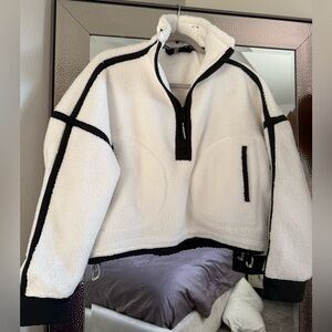 FP Movement by Free People Mountain High Black and White Jacket